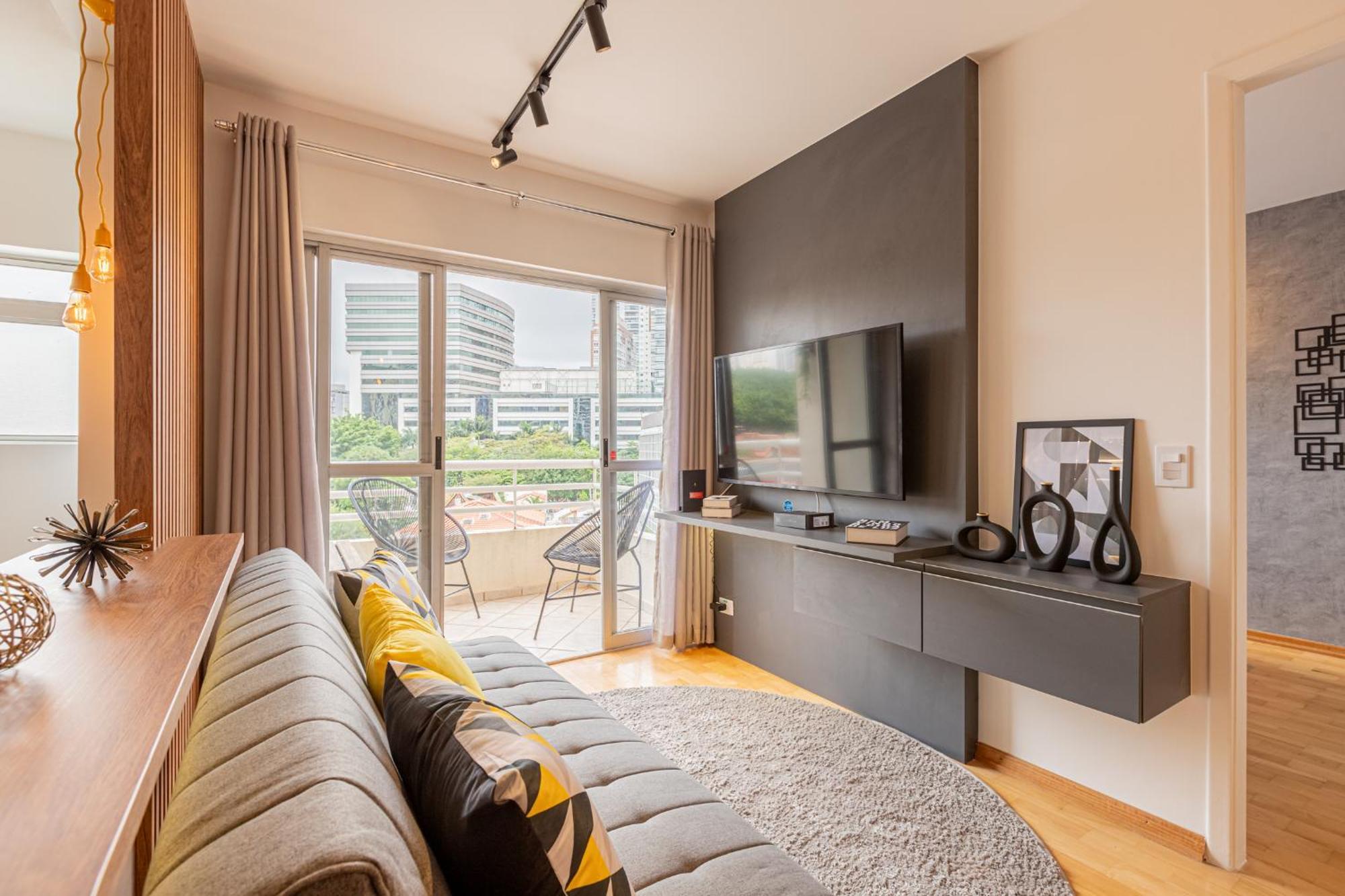 Easy Star - Lindo C/vaga No Itaim Bibi - Ad03i Apartamento