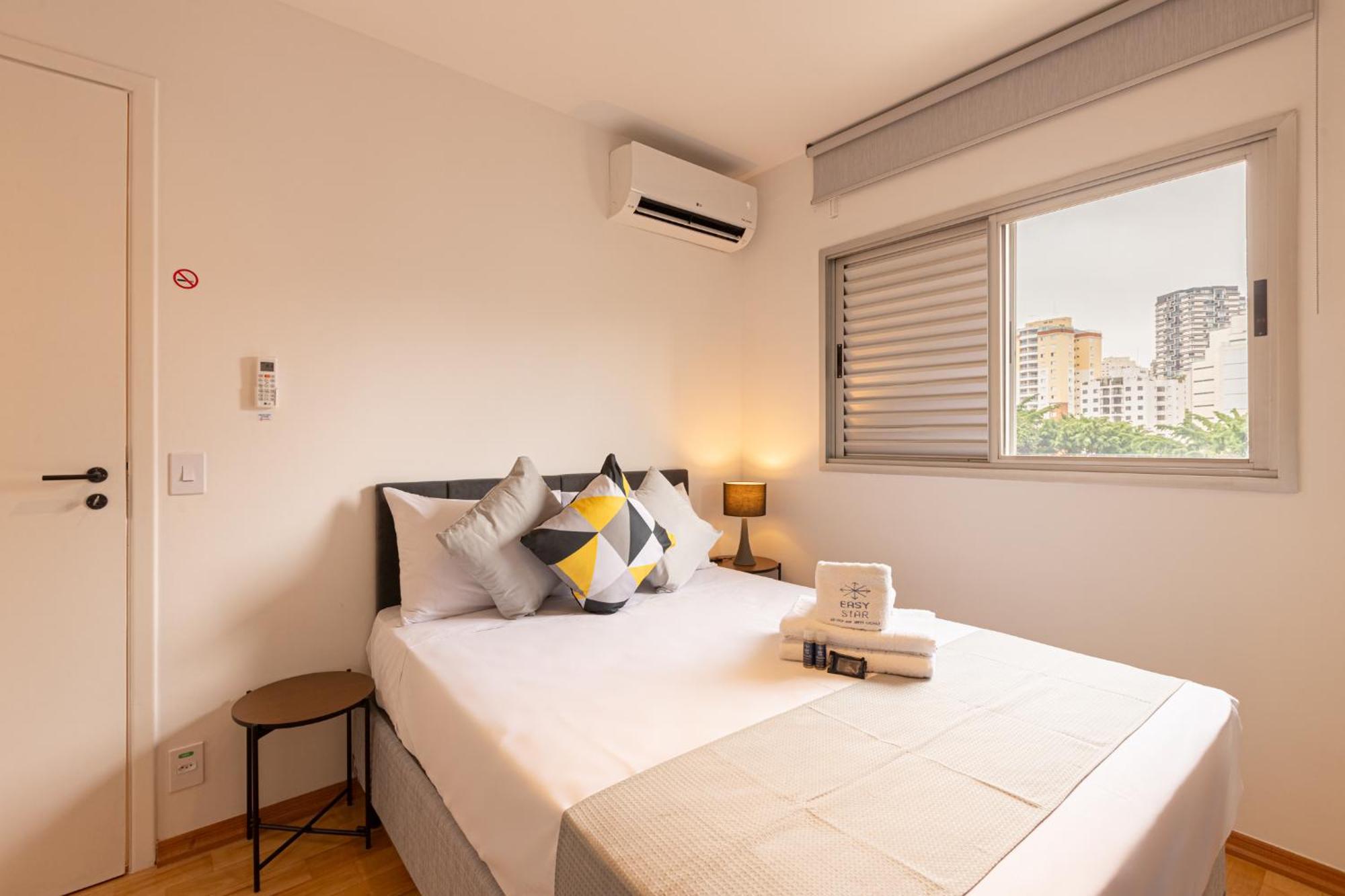 Easy Star - Lindo C/vaga No Itaim Bibi - Ad03i Apartamento